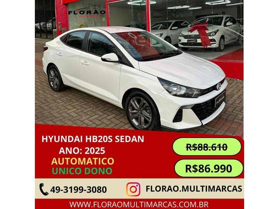 HYUNDAI HB20S 1.0 TGDI FLEX COMFORT PLUS AUTOMÁTICO